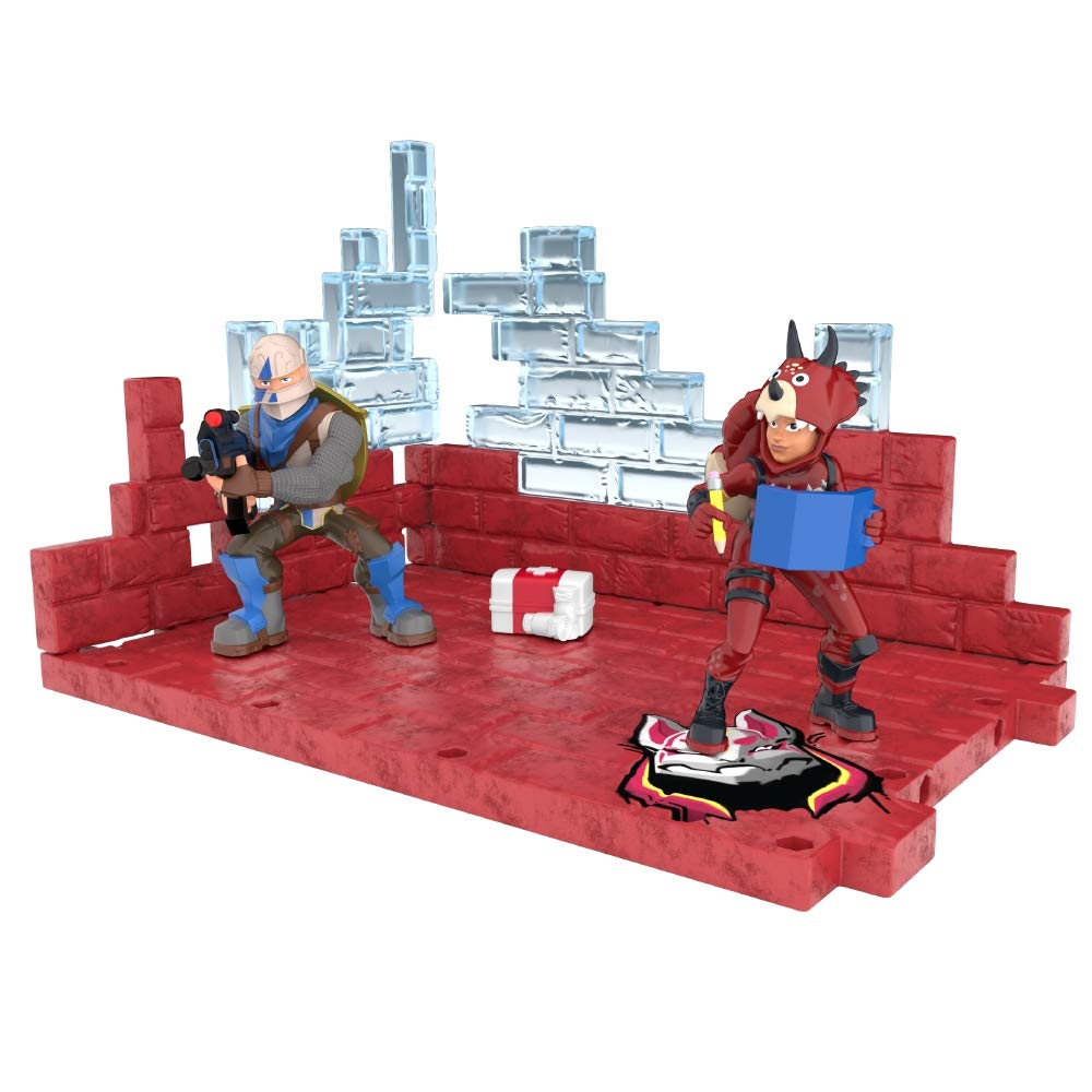 Giochi Preziosi Fortnite Mega Fort con 2 Personaggi