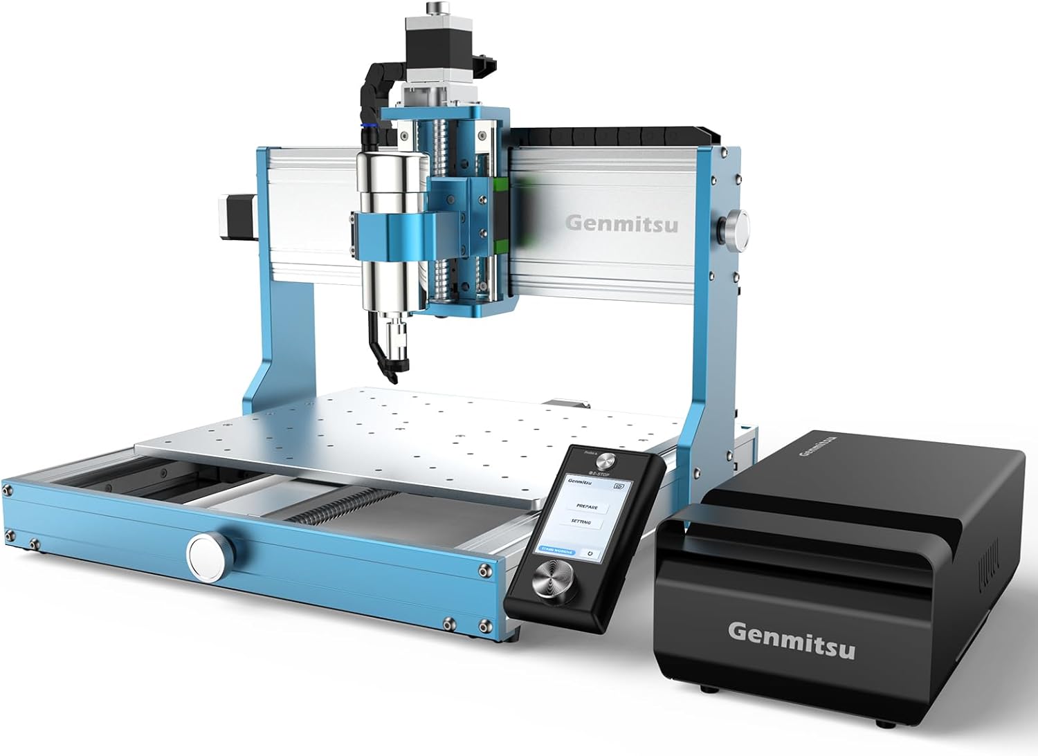 Genmitsu 3030-PROVer MAX CNC Machine with power supply and offline controller