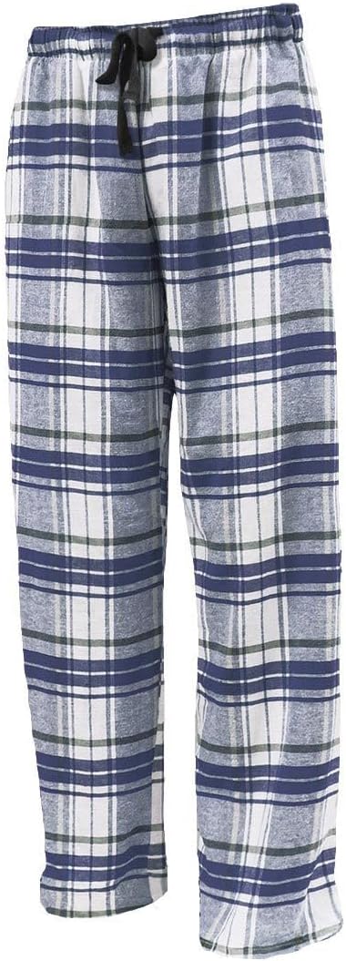 Volleyball Team Plaid Flannel Pants Team Spirit Wear Navy Variations