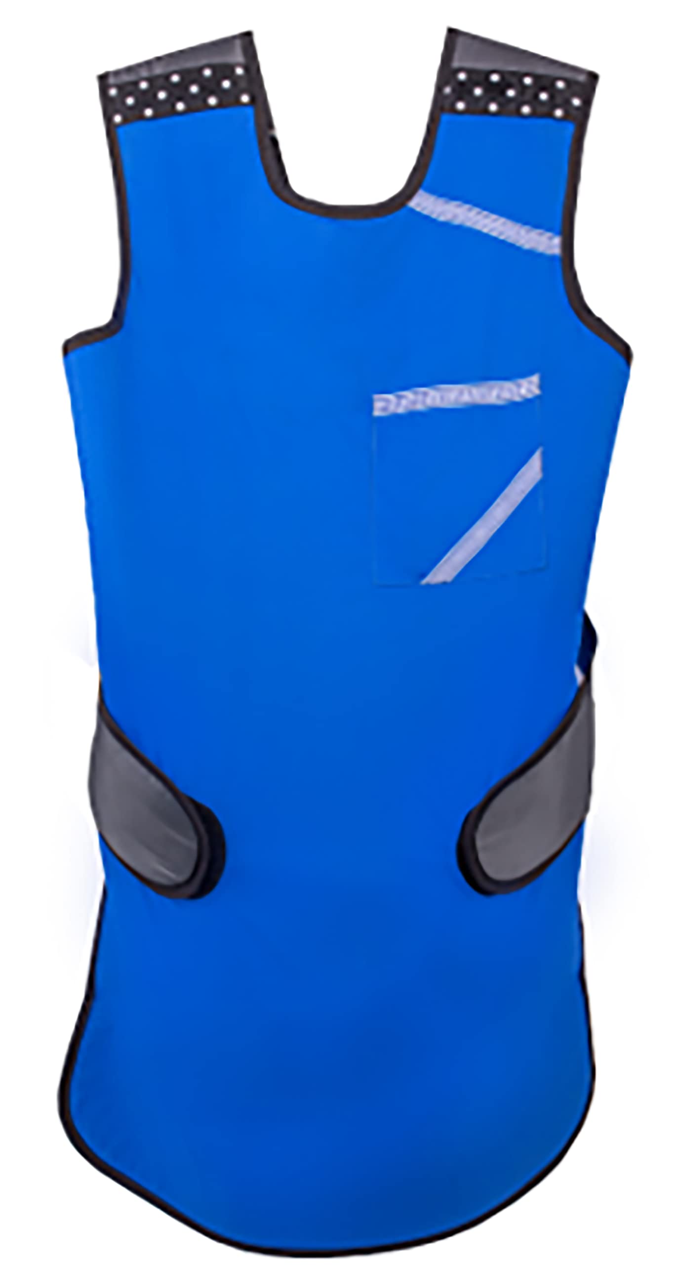 Generic X-Ray Lead Apron, BARC Approved, 0.50 mm Lead Equivalency, Unisex-Adults, Blue, Medical/Sanitary, Radiation Protection Apron