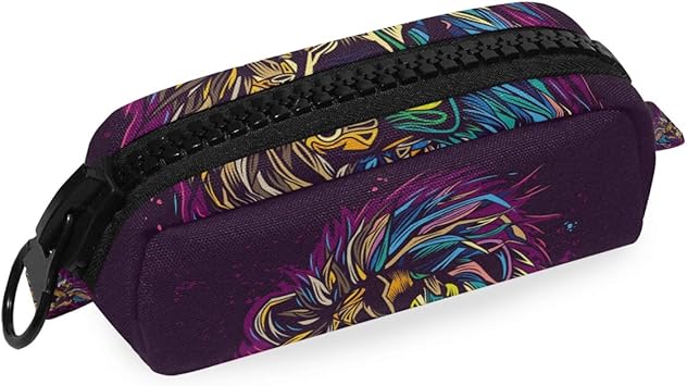 Amazon ファション筆箱 ライオン かっこいい 個性ペンケース 文房具 学生 仕事用 収納 小物入れ 筆入れ ポーチ 軽量 男女兼用 耐久性 機能性 進学 プレゼント ペンケース 文房具 オフィス用品