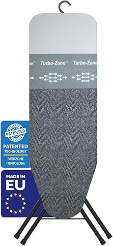 Miniatura 16 de Bartnelli Tabla de planchar de mesa Smart Hanger, diseñada y fabricada en Europa con la nueva tecnología EZ Glide Technolgy y Park Zone, calidad e