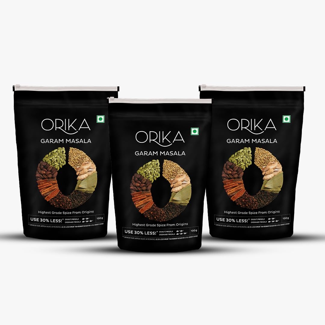 Orika Garam Masala (Pack of 3, 100 g Each) (B08CBNKJC4) Amazon Price History, Amazon Price Tracker