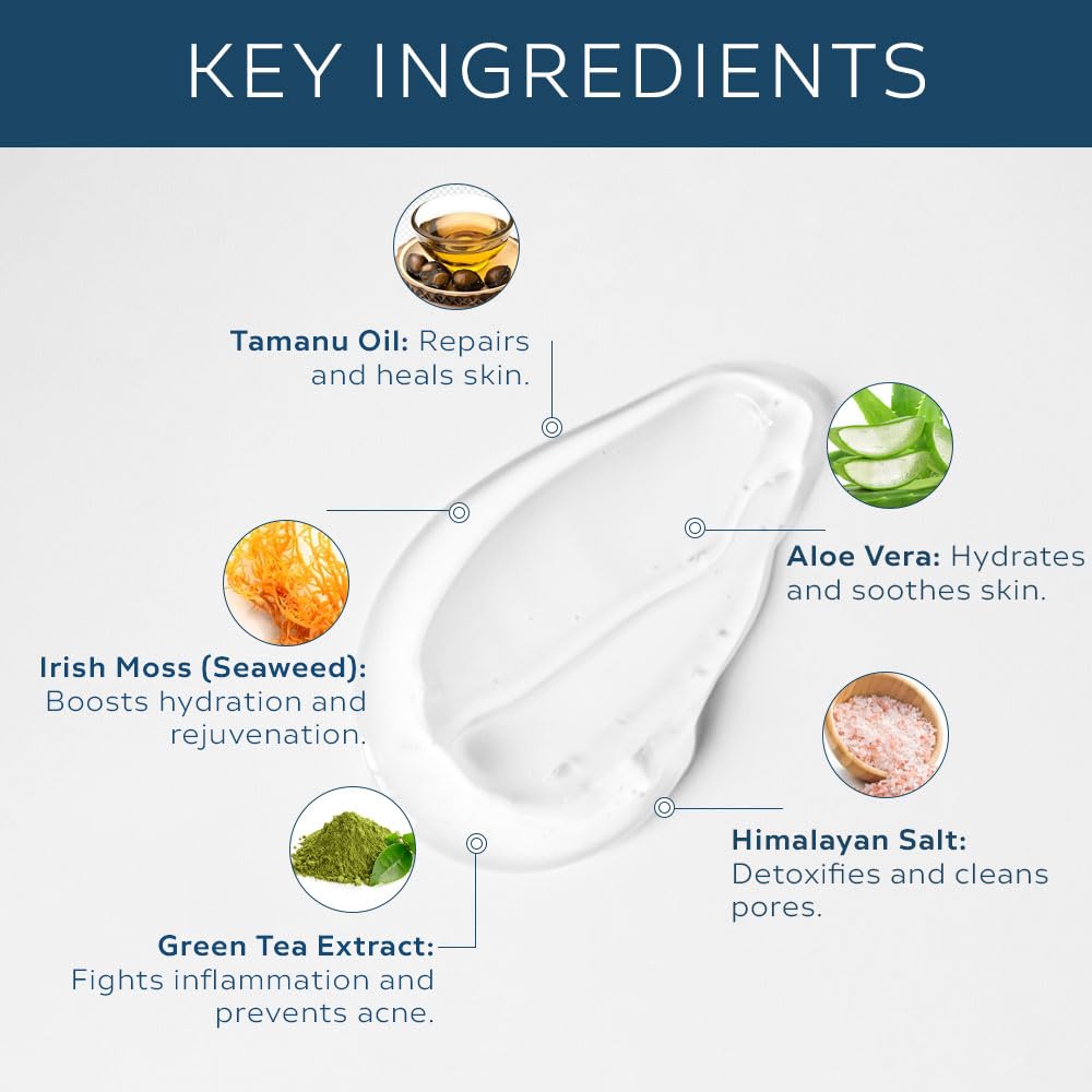 Neptune Fresh Water Cleanser 4 Fl Oz | A Lightweight Gel Foam Face Cleanser That Removes Dirt & Oil. Hydrates & Refreshes Skin with 100% Natural, EWG Verified Ingredients. Perfect for everyday use - Image 3