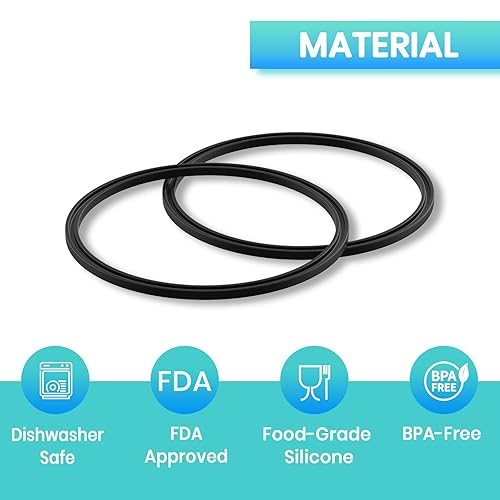 Miniatura 5 de BOSORIO Paquete de 4 juntas compatibles con Contigo CortlandCortland Chill 2.0, botella de agua de 24 onzas, 32 onzas, 40 onzas, con tapa AUTOSEAL,