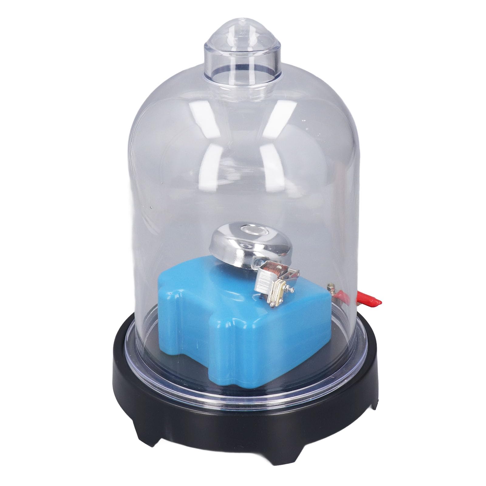 Kit Campana per Vuoto, Dimostrazione di Fisica del Suono, Barattolo in PVC Trasparente, Strumenti Laboratorio con Dimostrazione 'aspirazione, Disco del Cappuccio