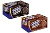 McVitie's Digestives Chocolate Cookies Pack of 10 (5 x Dark Chocolate + 5 x Milk Chocolate) Crispy Wheat Biscuits with Dark & Milk Chocolate Original British Classic 2000 g