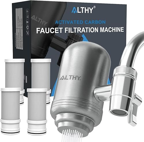ALTHY Stainless Steel Faucet Water Filter