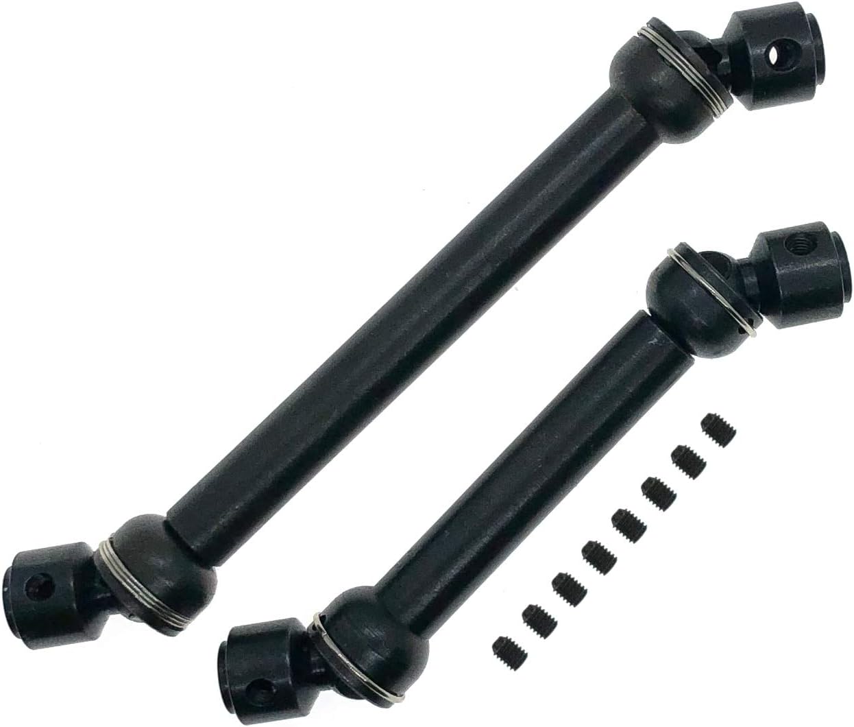 Parts & Accessories RC Steel Universal Drive Shaft 88-113mm 112-170mm CVD Axle Scale Crawler AXIAL TF2 trx4 SCX10 RC DIY Parts - (Color: 112-170mm)