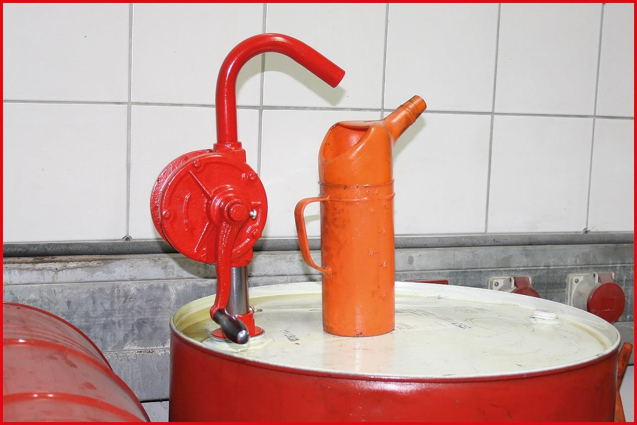 KS Tools 150.8256 Bomba de manivela para bidones