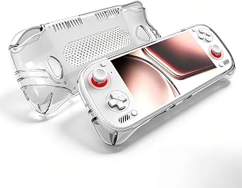 Soft TPU Bumper Case for Ayn Odin 3,Scratch-Resistant Flexible Gel Shell for Odin3 Gaming Handheld, Precise Cutouts Easy Access to All Ports and Buttons Clear