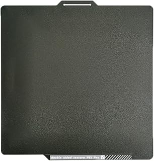 Energetic Upgrade Bambu Lab x1 PEI Build Plate Double Side Smooth PEI Magnetic Spring Steel Sheet Heat Bed 257x257mm (Color : Texture PEI Pro)
