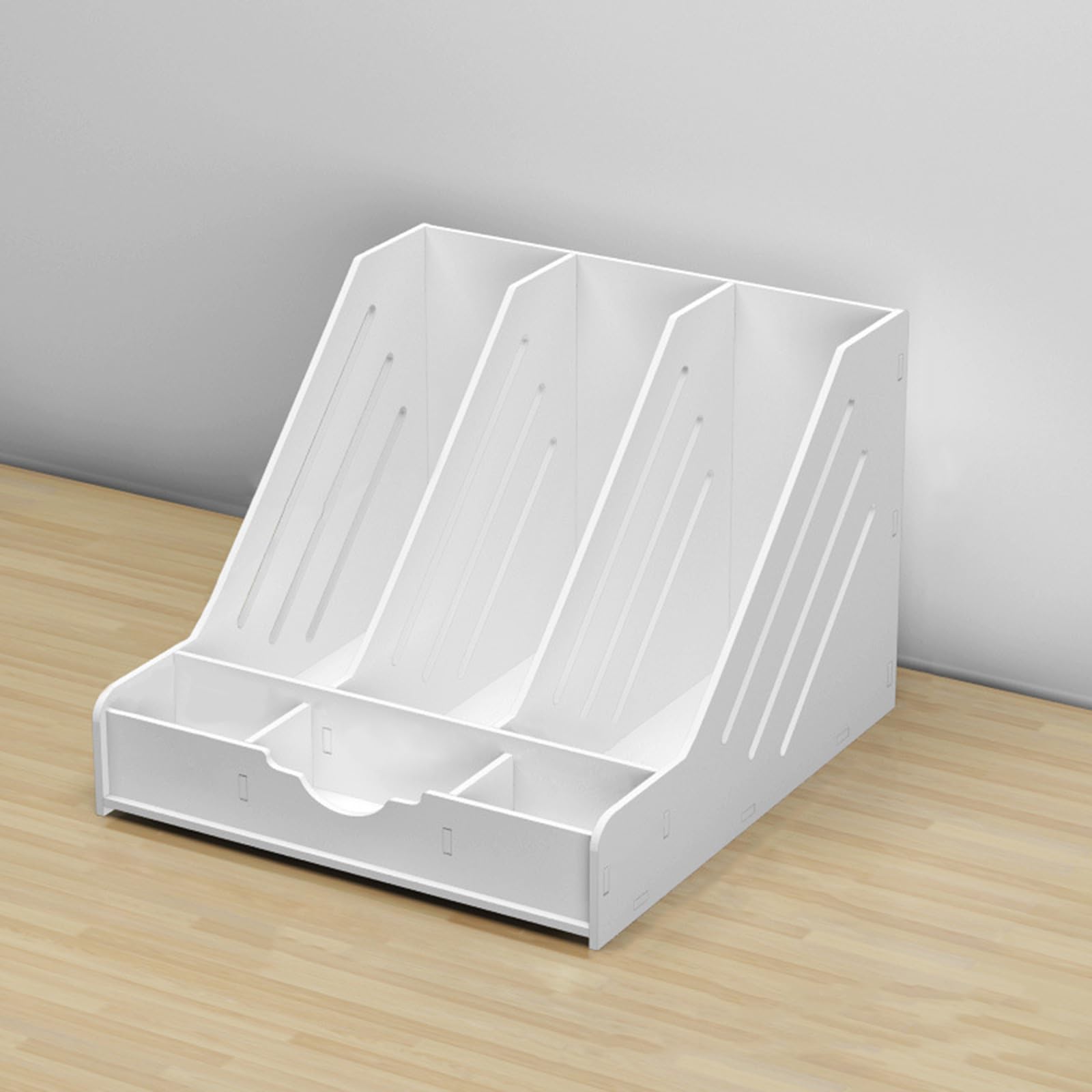 Boodend da scrivania con portapenne porta carte multiuso da scrivania Bood End Magazine Book Holder salvaspazio organizer da scrivania