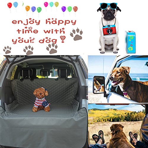 Flr Cargo Liner Cover Waterproof Durable Washable Car Pet Seat Cover Backing Protection Dog Mats For Travel Cars, Suv, Vans & Trucks-Universal Fit-80X52In #TOP3