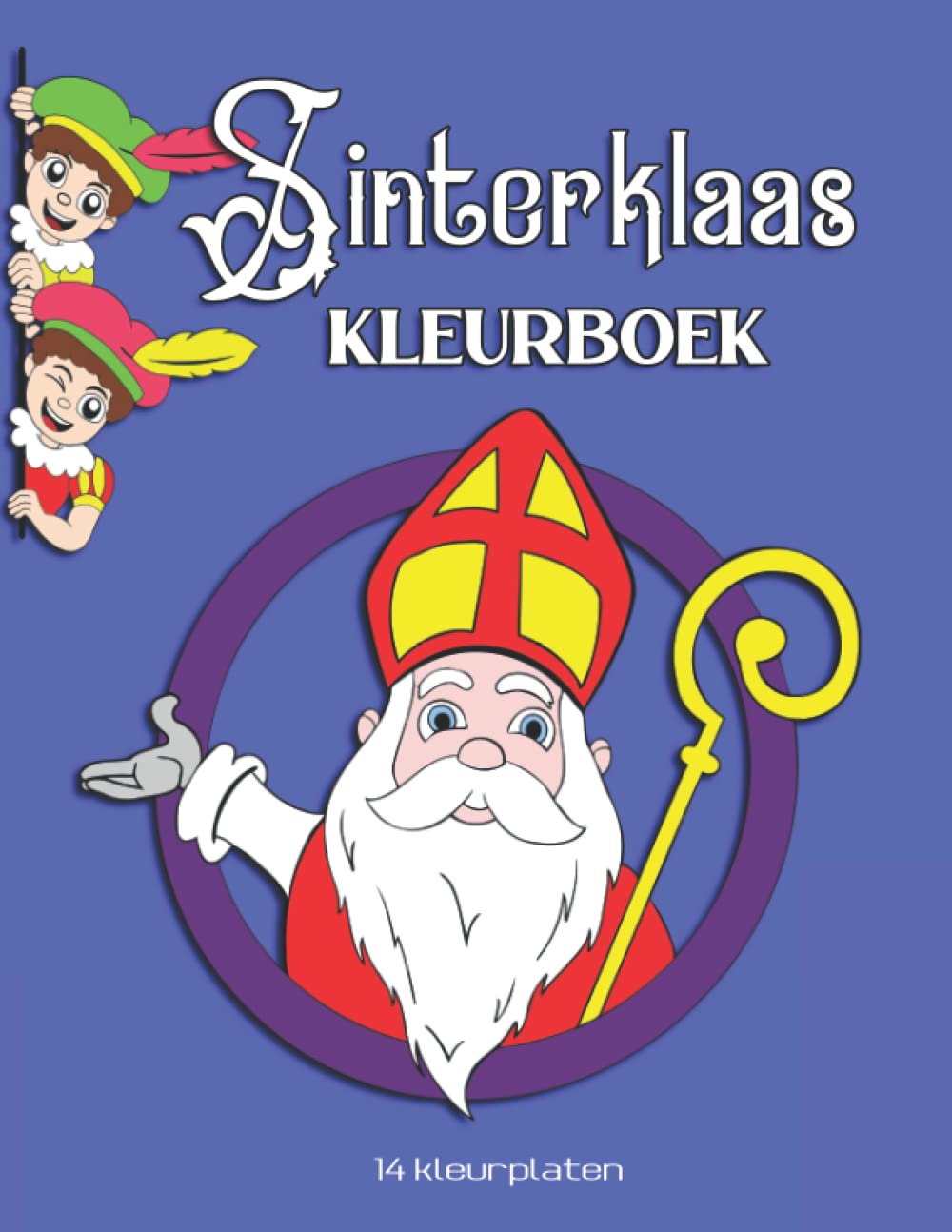 Sinterklaas kleurboek A4 formaat