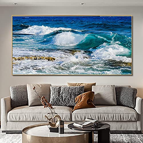 Affiches photos paysage marin et décoration murale salon 50x100 cm