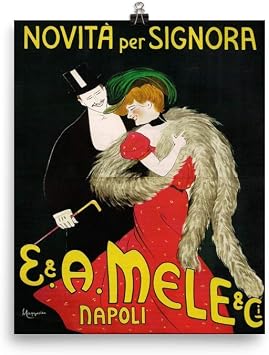 Vintage Poster - Novita per Signora 0469 - Enhanced Matte Paper Poster 8x10