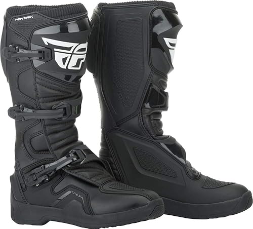 Fly Racing Botas Maverik 2019, 7, Negro