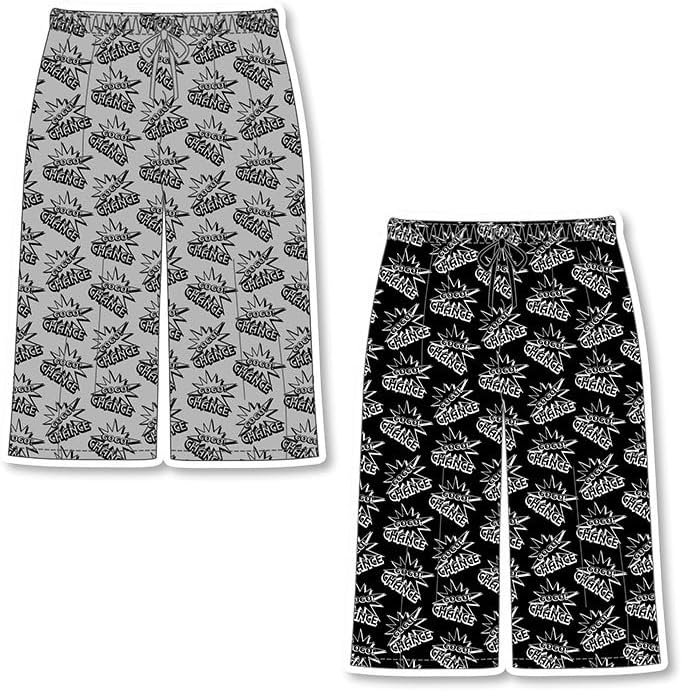 [アズグリッド] ジャグラー GOGO!CHANCE リラックスパンツ, ブラック・グレー 2種セット, ルームウェア, ユニセック