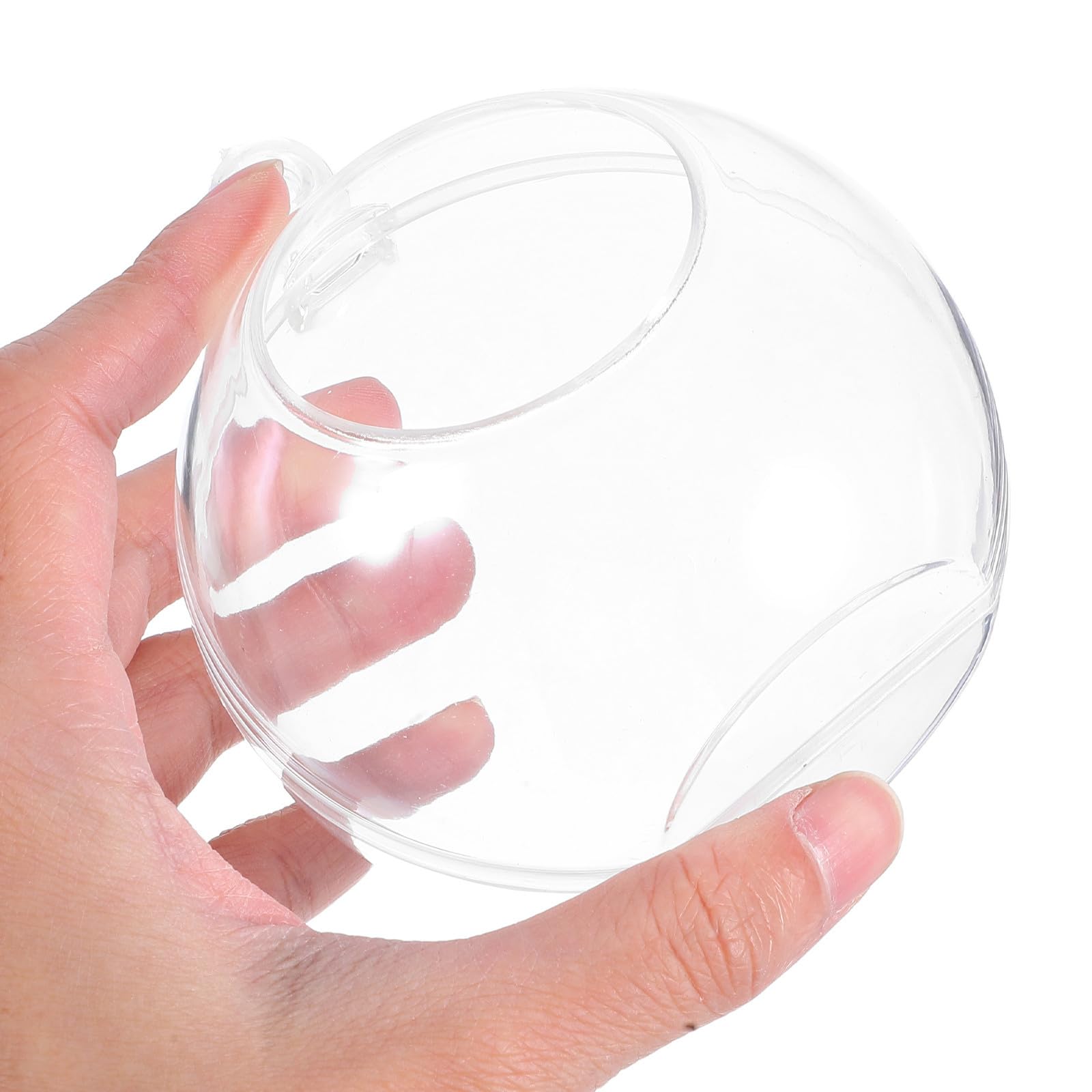 Toyvian 48 Piezas Colgante de Bola de Navidad de Acrílico Transparente de