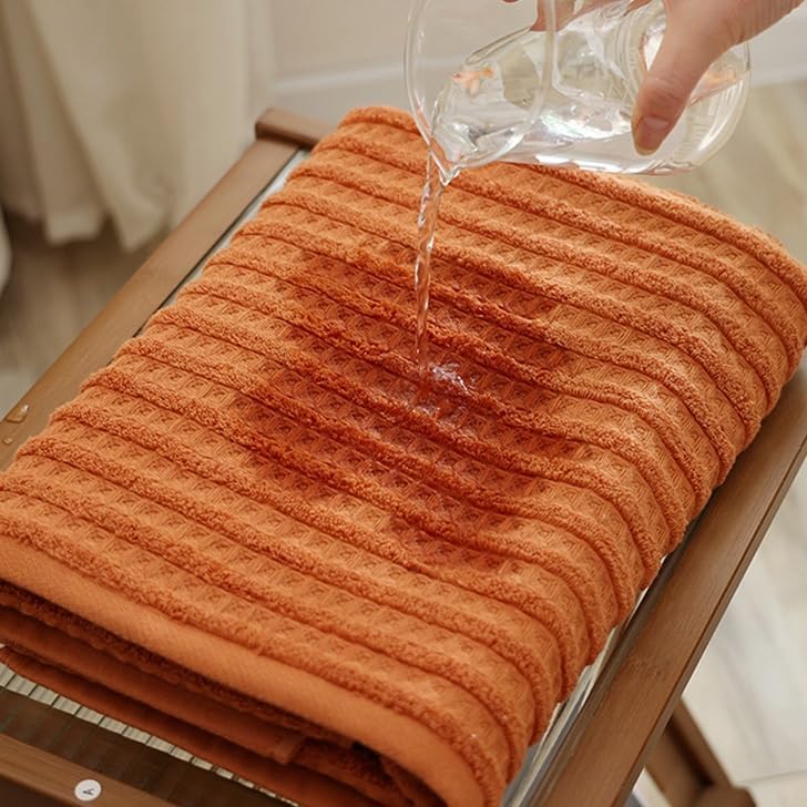 Towels Cotton Bath Towel & Hand Towel Absorbent Soft Lint Free Quick Dry Lightweight Bath Sheet(Black)