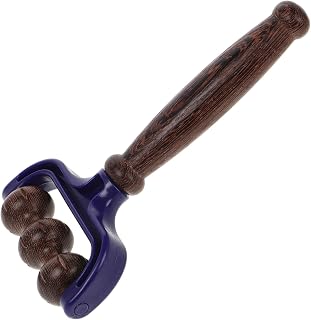 Chicken Wing Wood Massage Roller Handheld Wooden Muscle Roller for Body Face Neck Foot Calf Leg Arm Fatigue Relief Tool