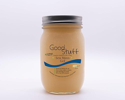 Gel premium de musgo marino de Santa Lucía Nature's Ultimate Multi-Vitaminas y Skin Superfood (16 oz)