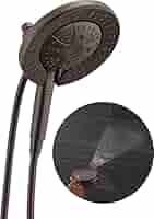 DADA（2点） Delta Faucet 7-Setting In2ition 2-in-1 Dual Shower Head with