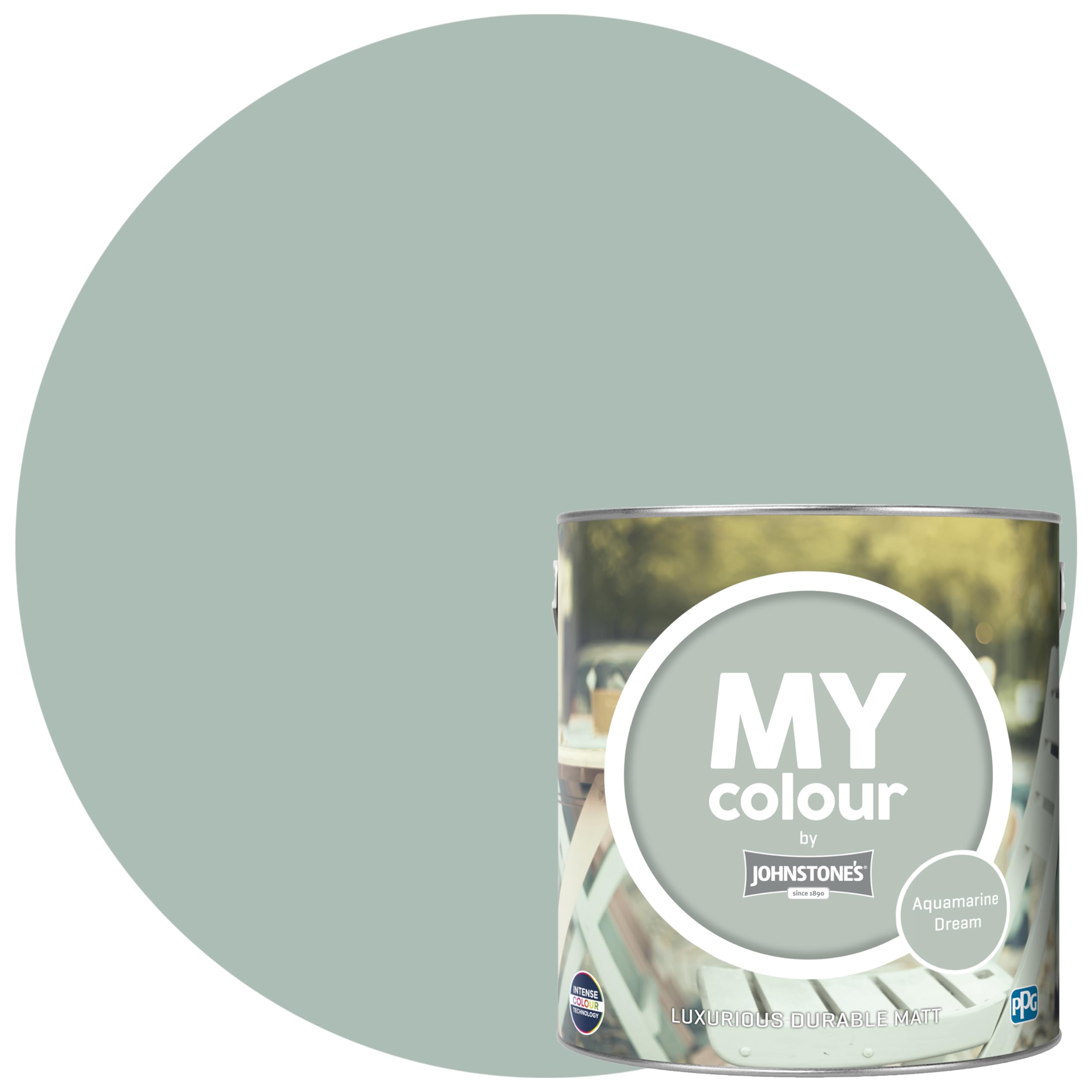 Johnstone's MY Colour Luxurious Durable Matt Paint - Aquamarine Dream