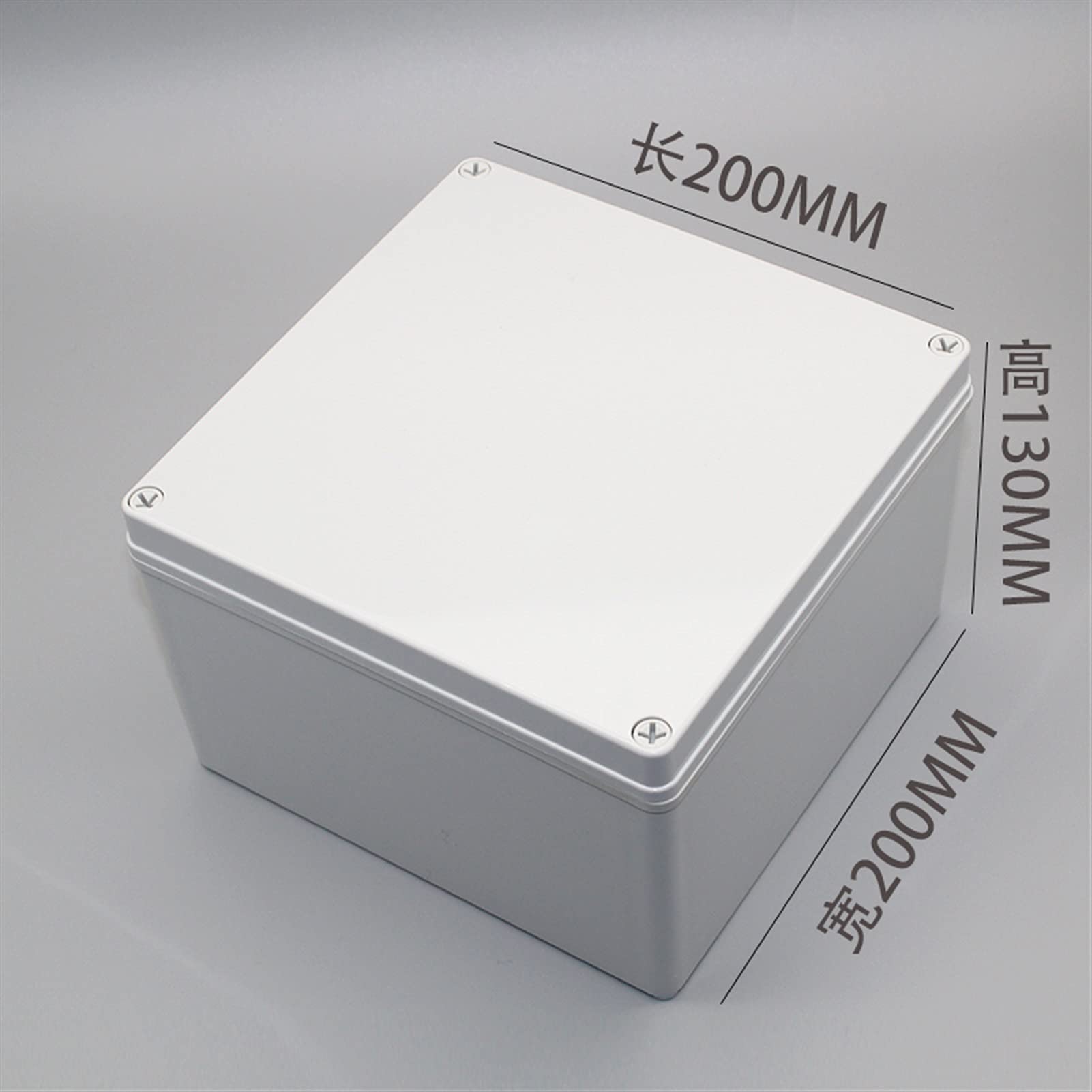 Abzweigkasten, 1 stücke Große wasserdichte Kunststoffbox, 200 * 150 * 100mm Transparente Abdeckung Elektronische Anschlussgehäuse 200 * 200 * 130mm IP67 Projektkoffer