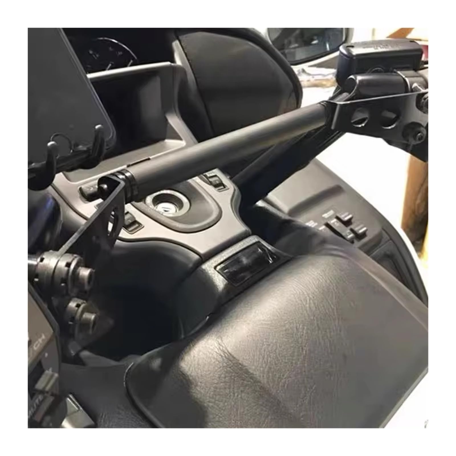 Moto Supporto Navigatore GPS Navigatore GPS Staffa Moto Balance Bar Manubrio Estensione Supporto Per Goldwing 1800 GL1800 2001-2017 Porta Telefono Moto