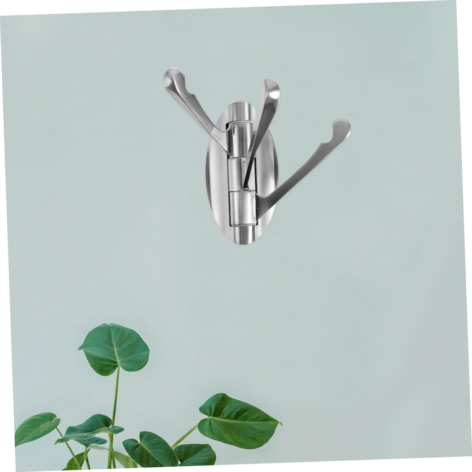 SHINEOFI 4 Piezas Gancho de metal giratorio ganchos de baño gancho giratorio para montaje en pared bath colgador de toallas gancho montado en la pared Ganchos colgantes Aleación de zinc