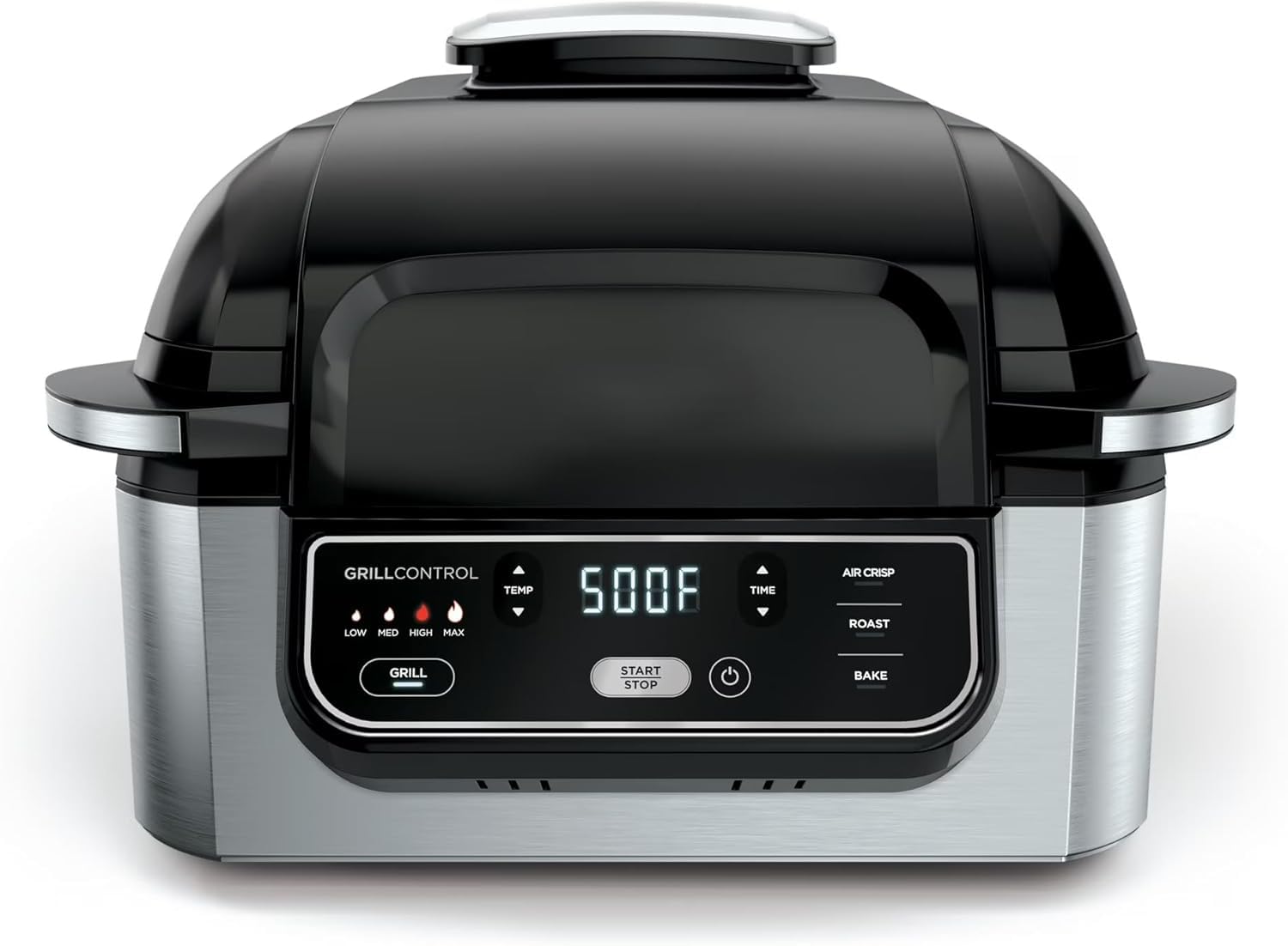 Nin ja Foodi 4-in-1 Indoor Grill - 4 Qt Air Fryer with 500 F Cyclonic Grilling Roast Bake