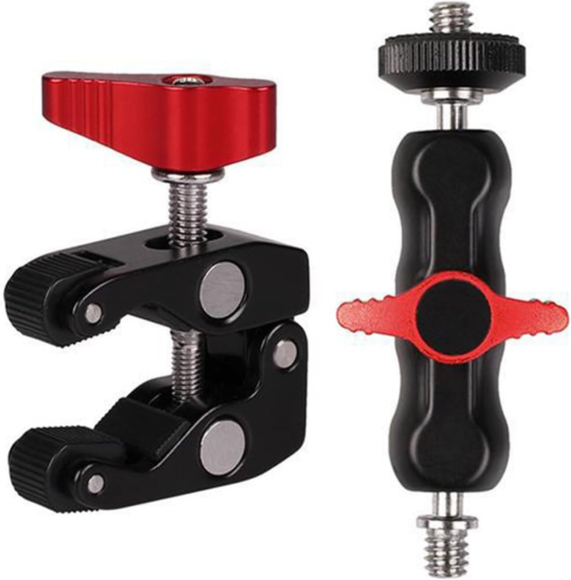 Super Clamp Camera Clamp Mount Monitors 360 Ballhead Magics Arm Double Ballhead Adapter for DSLR Camera/LED Lights image 3
