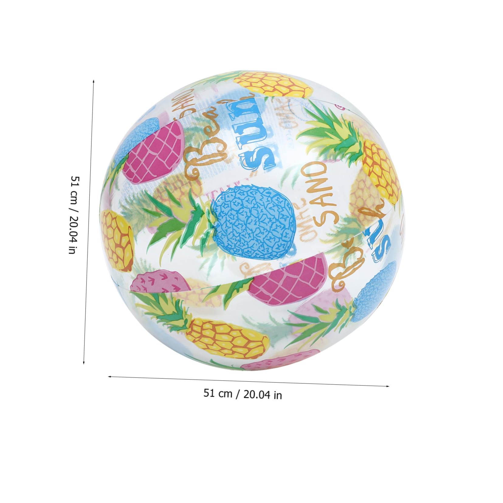 VICASKY 9 Piezas Pelota De Playa Animada Jugar Aire para Playa Inflable Criatura Marina Playa Clara Mini De Playa Pelota De Voleibol De Playa Inflar Pelota De Playa