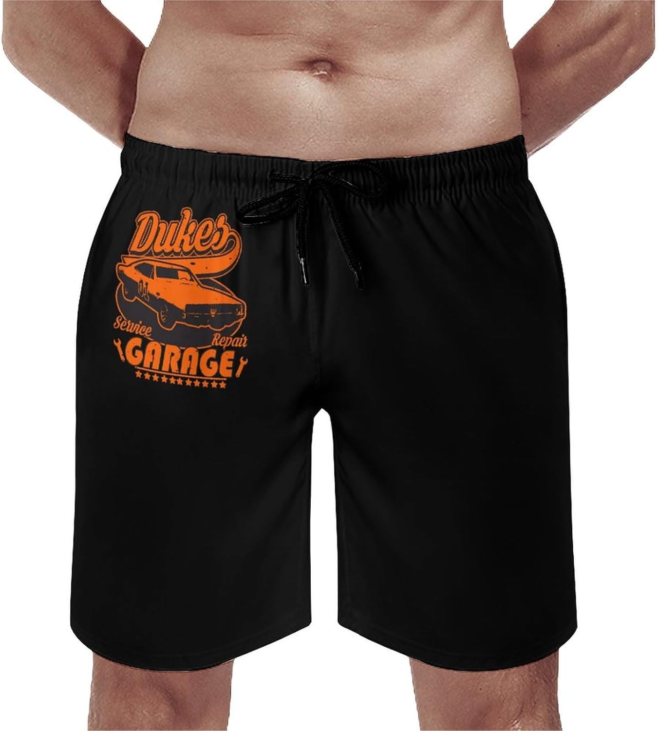 Mens Swimming Trunk for Hazzard Dukes Beach Pants,Board Shorts Bathing Suit