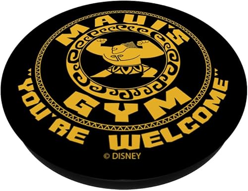 Miniatura 2 de Disney Moana Maui Gym "You're Welcome" - PopSockets Grip y Stand para teléfonos y tabletas
