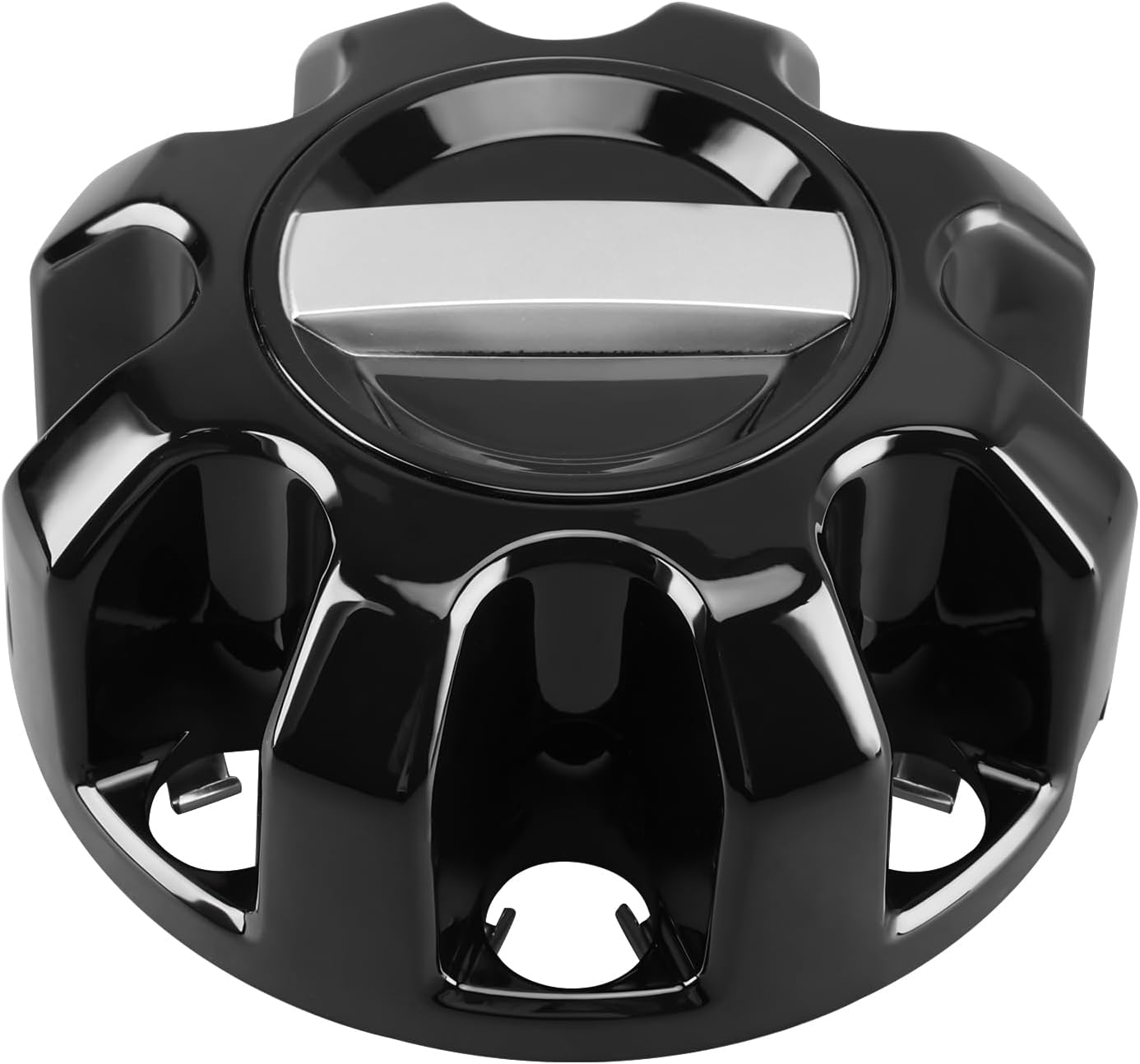 KC3Z-1130-B Gloss Black Rear Wheel Center Cap Compatible with Ford F-250 F-350 Super Duty 2019-2024 Replace KC3Z1130B