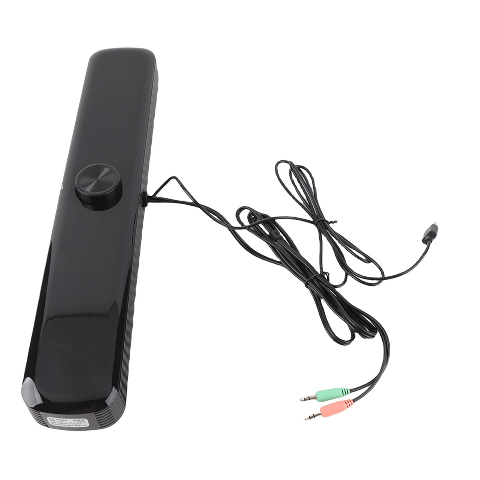 Wakects Barre de Son pour Ordinateur, 16,5 Pouces 3W Double Haut-Parleur