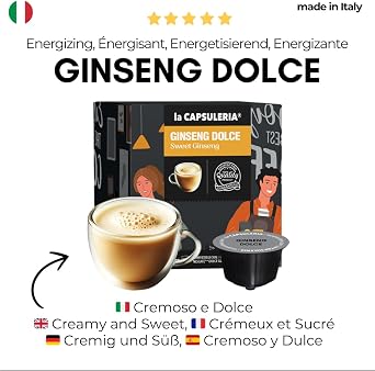 GINSENG (48 Pods) compatible with Nescafé Dolce Gusto