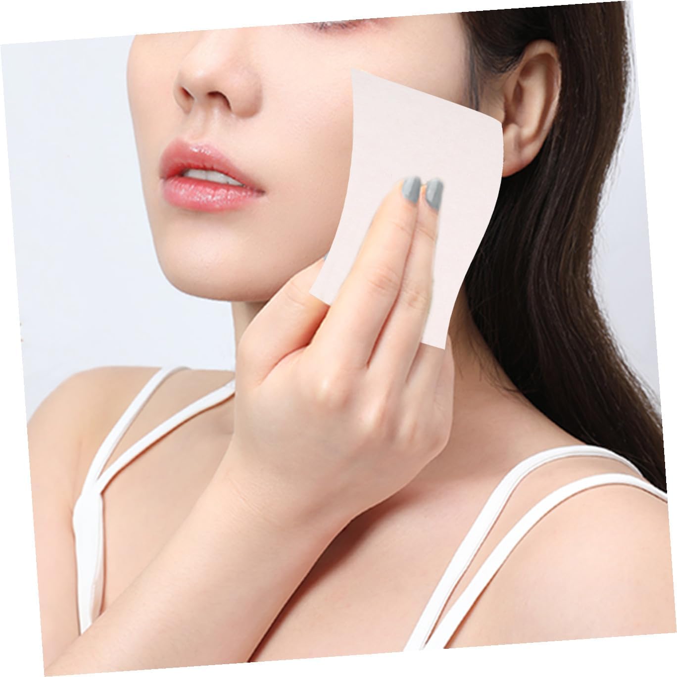 TIDTALEO Facial Oil Blotting Paper 2 Sets 200 Sheets Natural Fiber Pink Absorbing Oil Control Tissues for Oily Skin Face Cleaning Makeup Removal