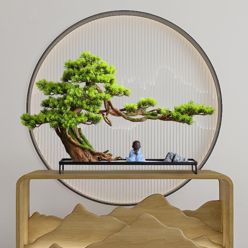 Maceta para árbol falso TEESONG bonsái artificial zen de alta gama 7