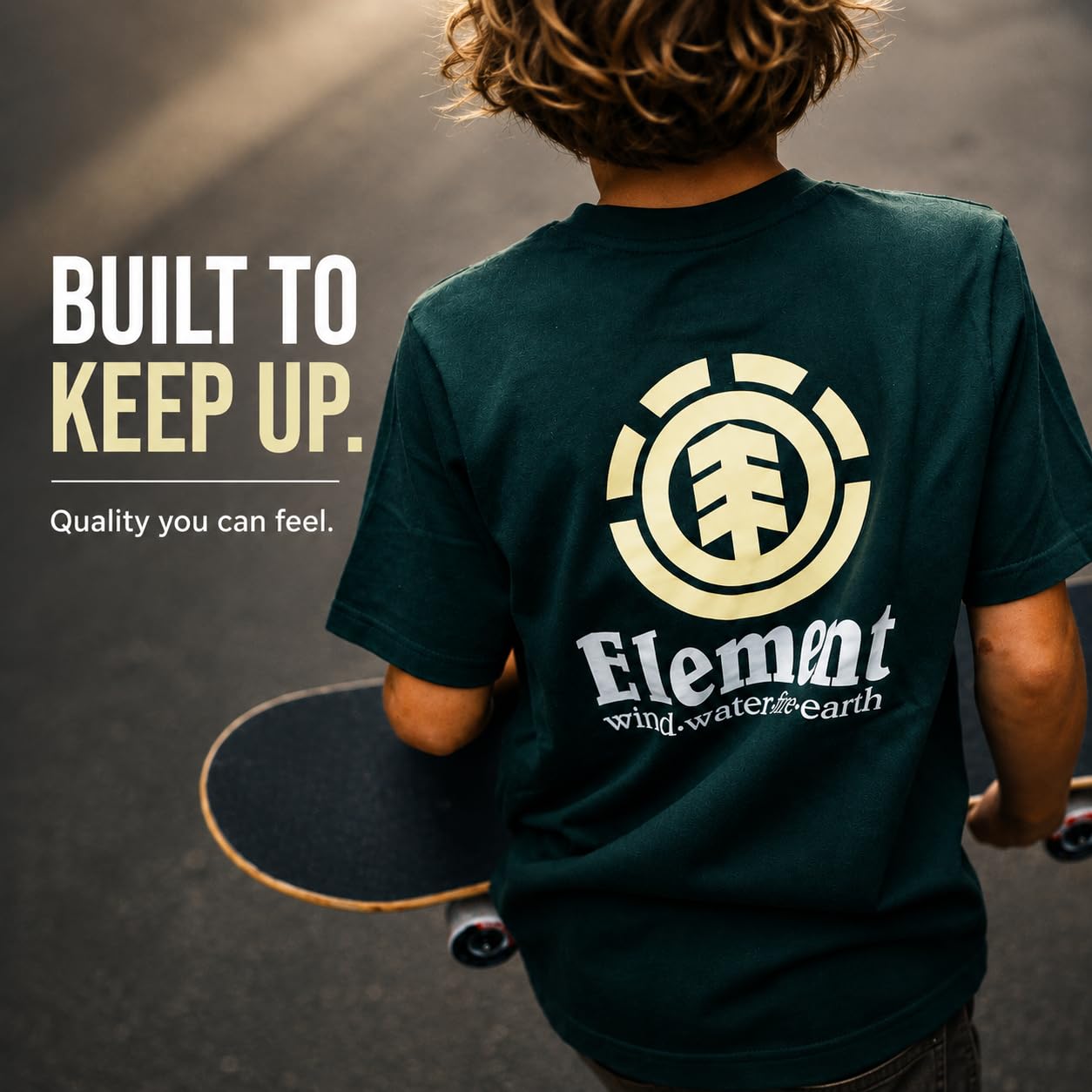 Element Popsicle Skateboard-Deck – 78,7 x 19,7 cm Kinder-Longboard-Skateboard, 7-lagiges Holzdeck, 12,7 cm Aluminium-Achsen, 51 mm 95 A weiche Urethan-Räder, ABEC 5-Gang-Kugellager, ideal für