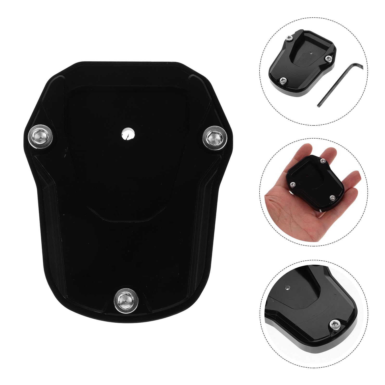 SUPVOX Supporto per Porta a T in Acciaio al Carbonio con Rivestimento Zincato per Camper E Roulotte Gancio Fermaporta Resistente alle Intemperie per Uso Intensivo 5.1X2.6X0.8 Pollici