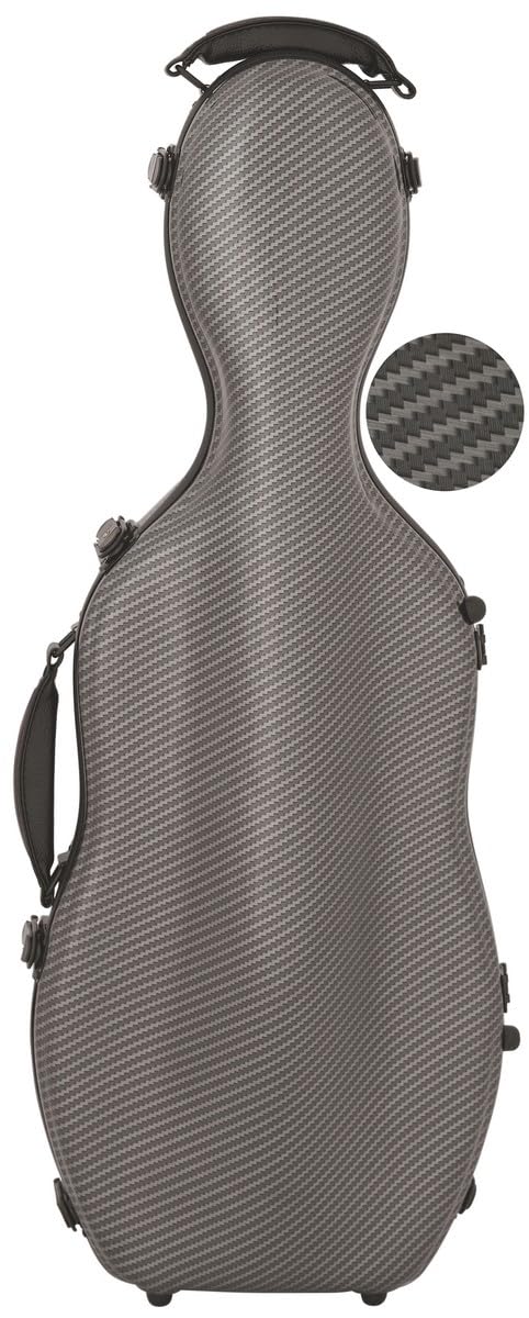 Custodia per Viola Fiberglass 38-43 Ultra Light special nero M-case + borsa musicale