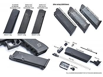 海外製　グロッグマガジンケース Amazon | GUARDER(ガーダー) G17/G18C/G22/G34 アルミマガジン