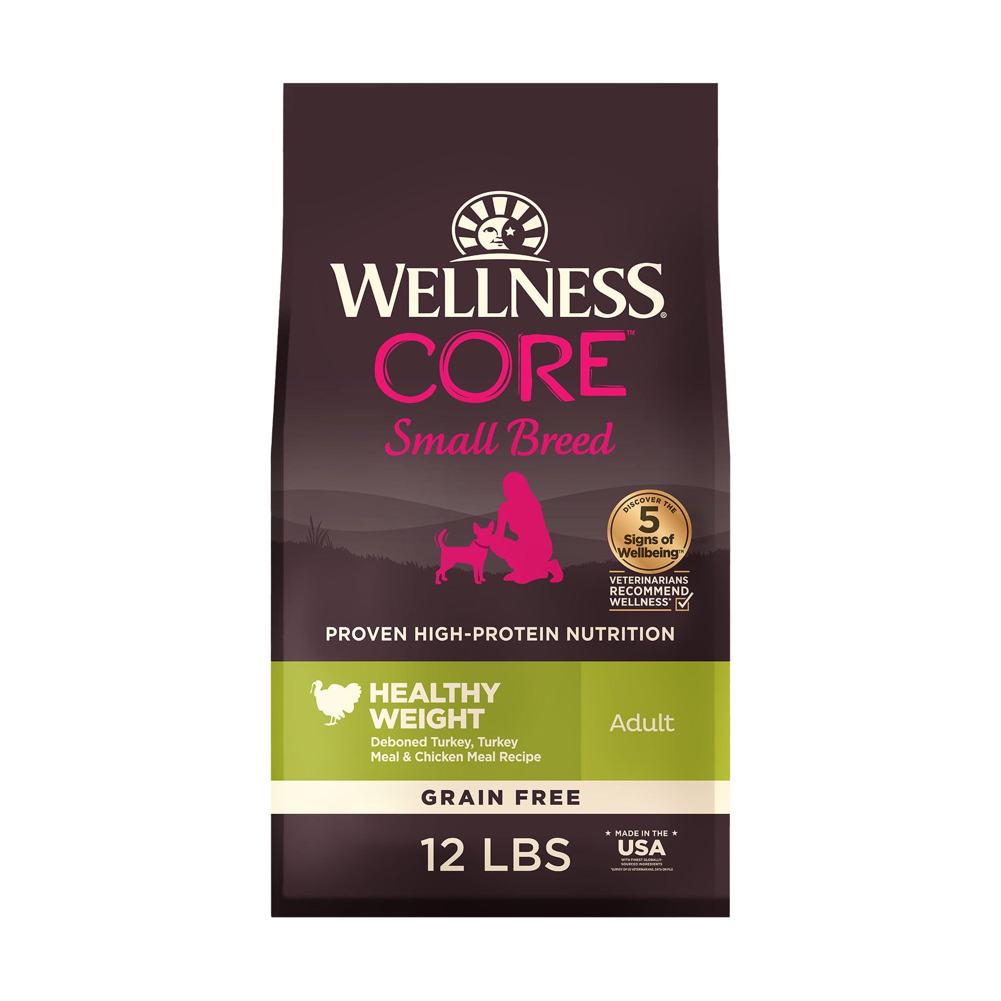 Wellness CORE Healthy Weight Small Breed Dog Food Bag
