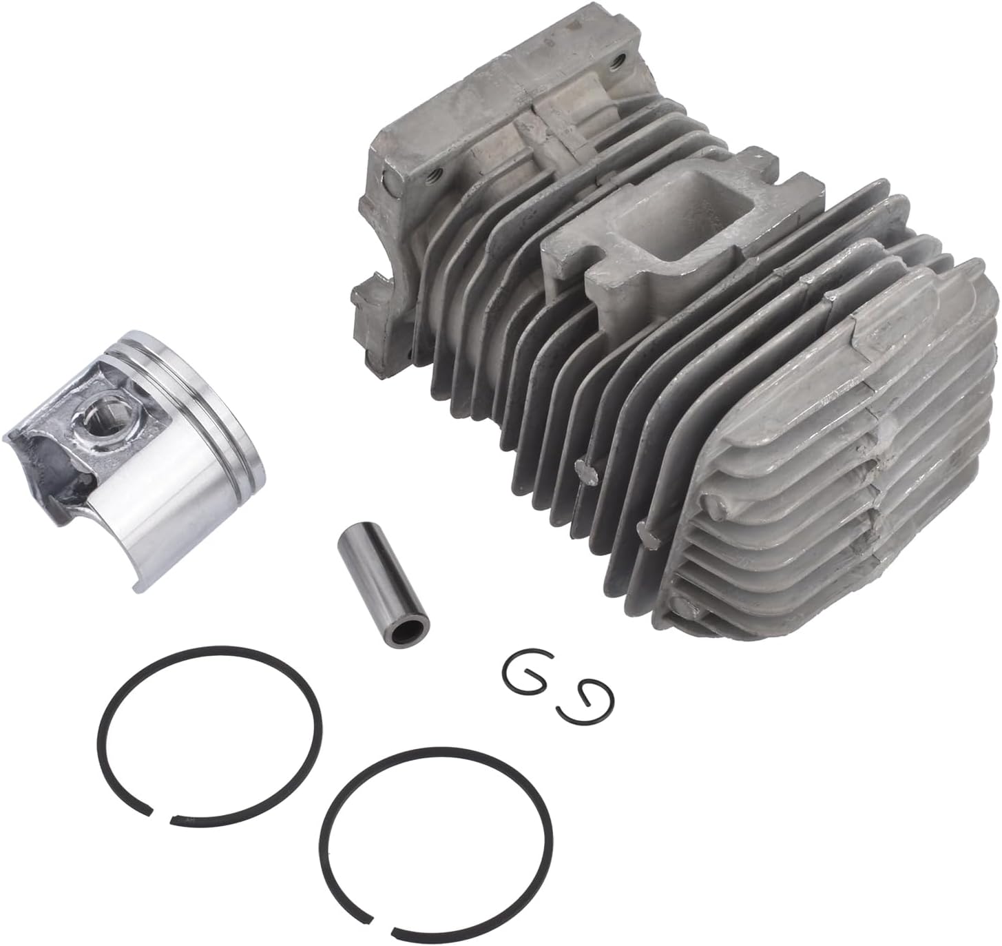 42.5mm Cylinder with Piston and Rings Pin Clip Kit for Stihl 025 023 MS250 MS230 Chainsaw
