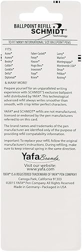 Miniatura 2 de Schmidt P900 Bolígrafo Tc Ball Parker Style Recarga Azul Fino, Paquete de 2 Blister (SC58140)