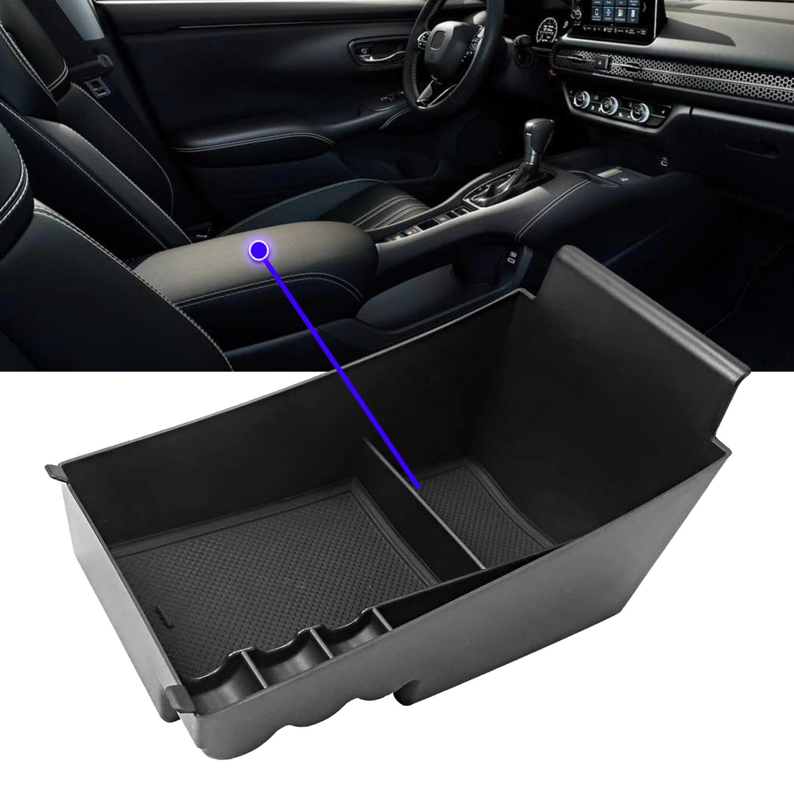 2024 HRV HRV Center Console Organizer Tray For Honda HR